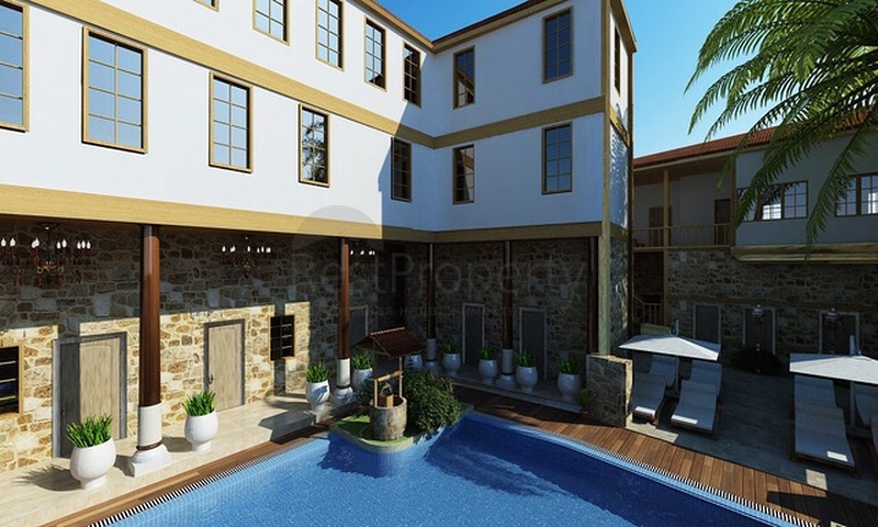 أرض مع مشروع فندقي في كاليشي في أنطاليا