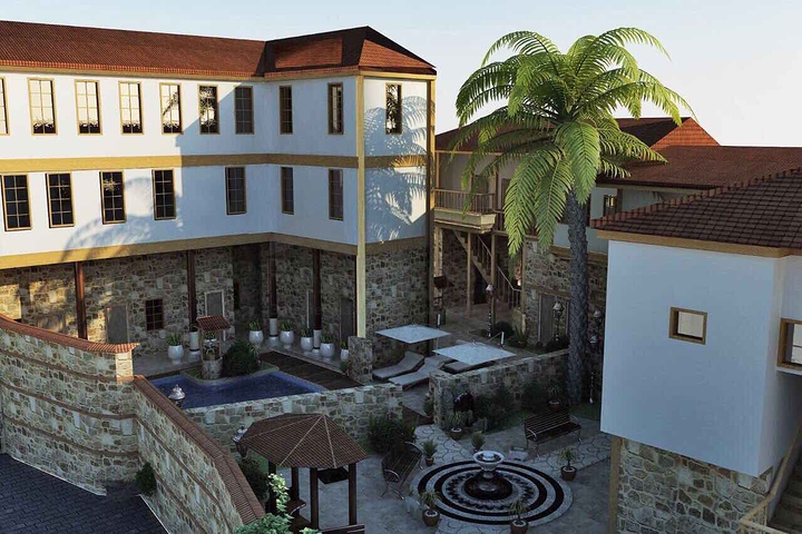 أرض مع مشروع فندقي في كاليشي في أنطاليا