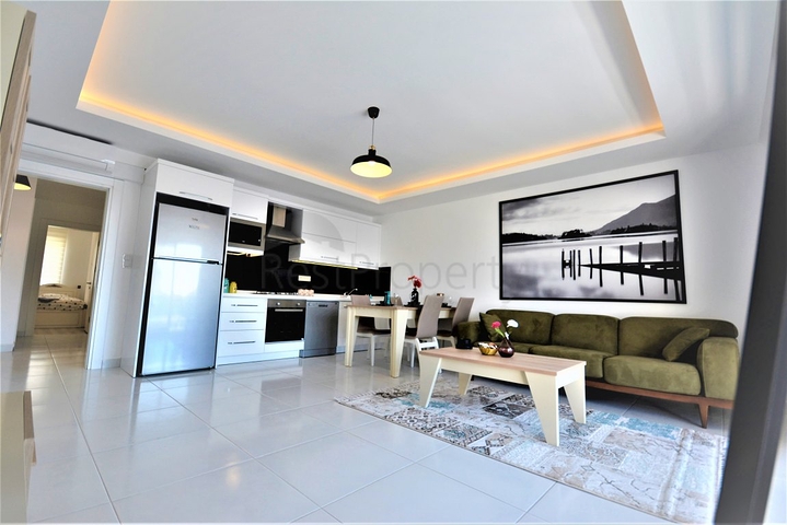 مشروع فاخر بالمراحل النهائية من البناء في منطقة محمودلار – ألانيا