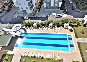 مشروع فاخر بالمراحل النهائية من البناء في منطقة محمودلار – ألانيا