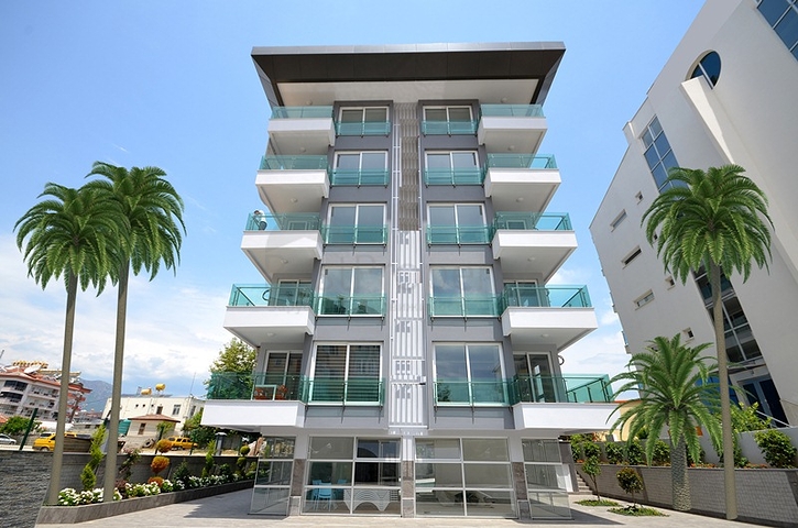 تصميم عصري وحديث - شقة غرفة وصالة مفروشة ضمن مجمع سكني في اوبا / الانيا 