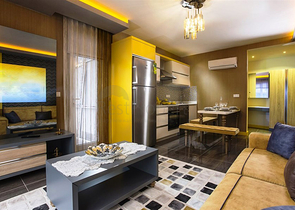 مشروع إستثماري حديث الإنشاء  في منطقة محمودلار – ألانيا