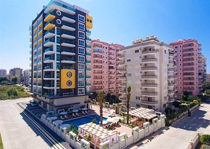 مشروع إستثماري حديث الإنشاء  في منطقة محمودلار – ألانيا