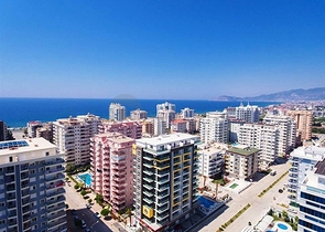 مشروع إستثماري حديث الإنشاء  في منطقة محمودلار – ألانيا