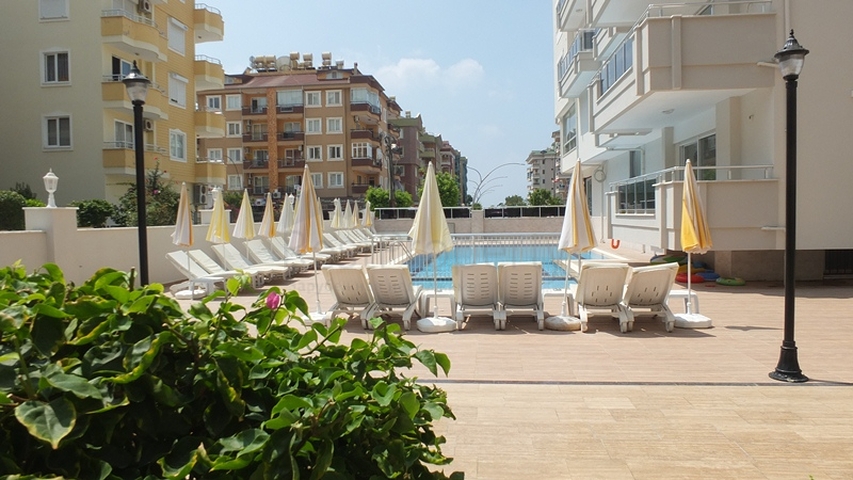 شقة مؤثثة بالكامل في مركز منطقة أوبا - ألانيا