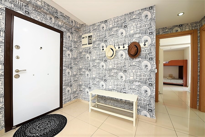 شقة مؤثثة ضمن مجمع فاخر في منطقة جيكجيلي من ألانيا