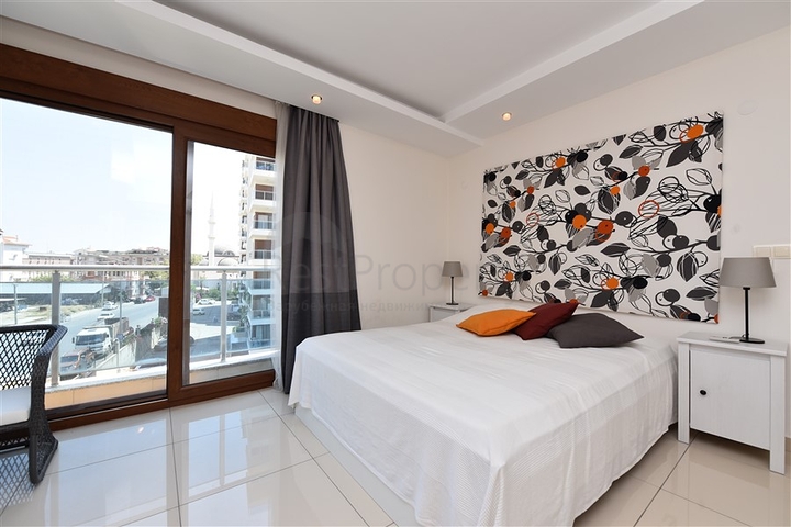 شقة مؤثثة ضمن مجمع فاخر في منطقة جيكجيلي من ألانيا