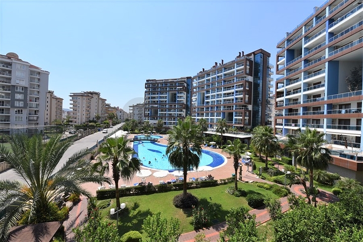 شقة مؤثثة ضمن مجمع فاخر في منطقة جيكجيلي من ألانيا