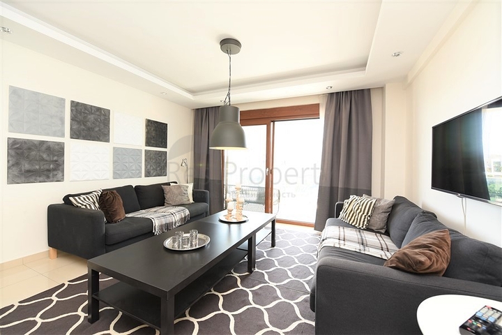 شقة مؤثثة ضمن مجمع فاخر في منطقة جيكجيلي من ألانيا