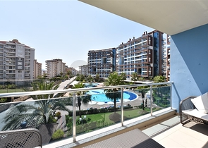 شقة مؤثثة ضمن مجمع فاخر في منطقة جيكجيلي من ألانيا