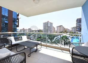 شقة مؤثثة ضمن مجمع فاخر في منطقة جيكجيلي من ألانيا