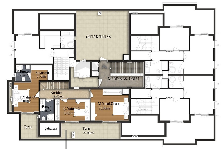 مشروع استثماري في انطاليا بخطة تقسيط لمدة سنتين من المطور