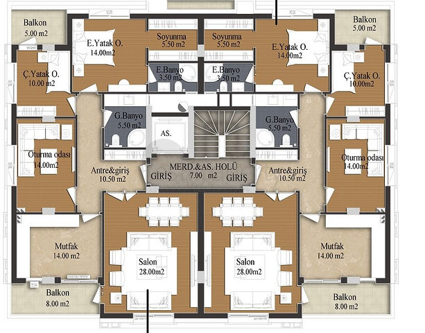 مشروع استثماري في انطاليا بخطة تقسيط لمدة سنتين من المطور