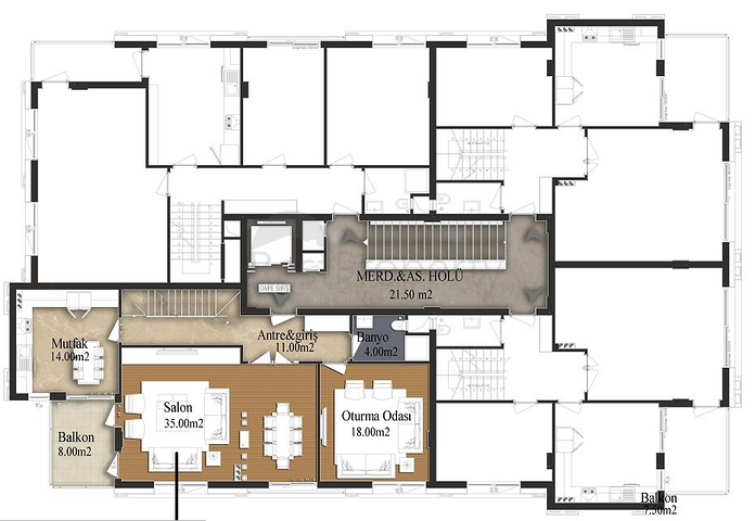مشروع استثماري في انطاليا بخطة تقسيط لمدة سنتين من المطور