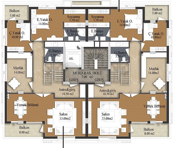 مشروع استثماري في انطاليا بخطة تقسيط لمدة سنتين من المطور