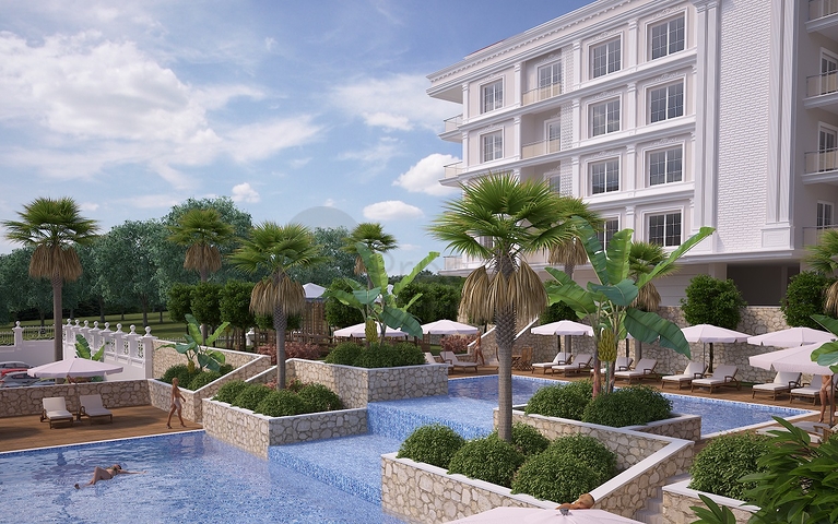 مشروع استثماري في انطاليا بخطة تقسيط لمدة سنتين من المطور