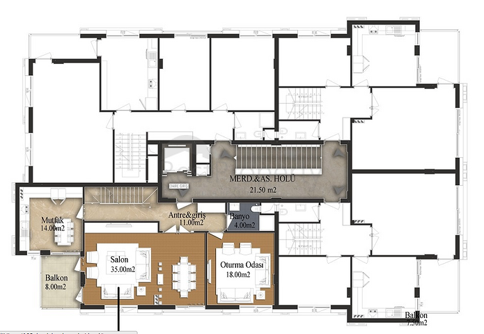 مشروع استثماري في انطاليا بخطة تقسيط لمدة سنتين من المطور