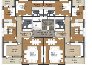 مشروع استثماري في انطاليا بخطة تقسيط لمدة سنتين من المطور