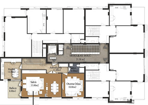 مشروع استثماري في انطاليا بخطة تقسيط لمدة سنتين من المطور