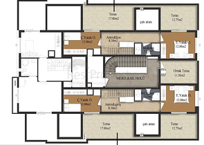مشروع استثماري في انطاليا بخطة تقسيط لمدة سنتين من المطور
