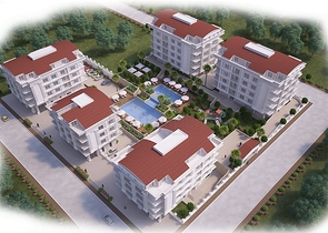 مشروع استثماري في انطاليا بخطة تقسيط لمدة سنتين من المطور