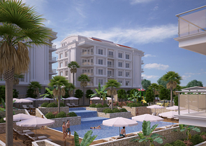 مشروع استثماري في انطاليا بخطة تقسيط لمدة سنتين من المطور