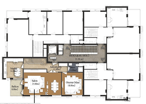 مشروع استثماري في انطاليا بخطة تقسيط لمدة سنتين من المطور