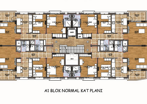 شقة واسعة  2 + 1 في أنطاليا بالتقسيط حتى 5 سنوات من شركة بناء