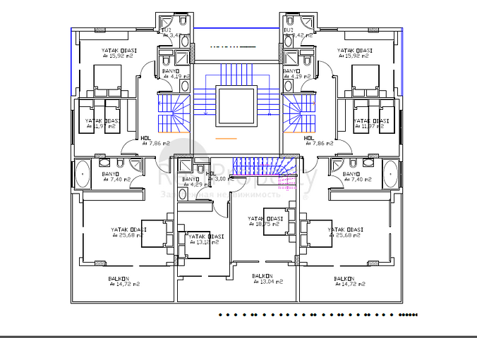 شقق وبينت هاوس في كارجي جاك الانيا