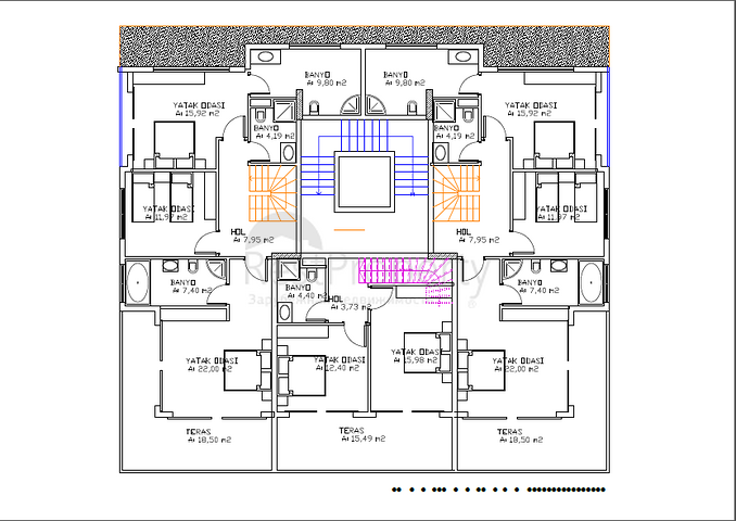 شقق وبينت هاوس في كارجي جاك الانيا