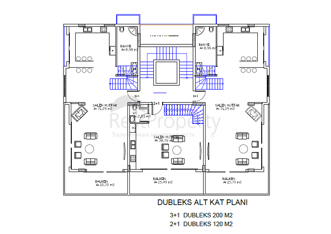 شقق وبينت هاوس في كارجي جاك الانيا