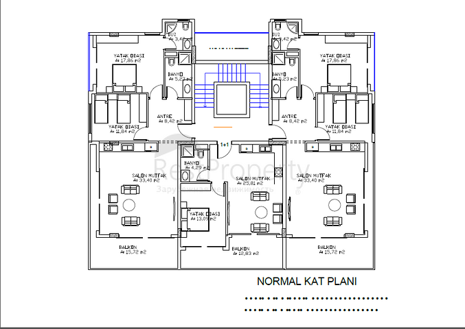 شقق وبينت هاوس في كارجي جاك الانيا