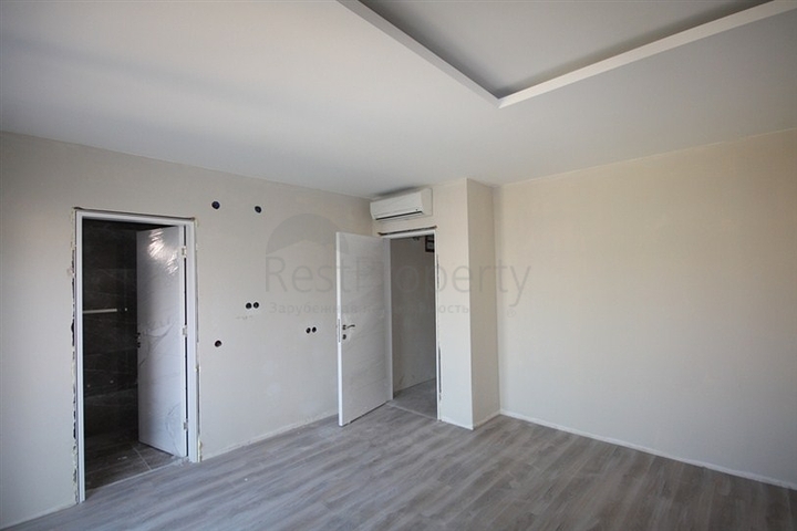 مشروع منتهي مع شقق 2 + 1 و 3 + 1 في لارا ، أنطاليا بالقرب من نهر دودين