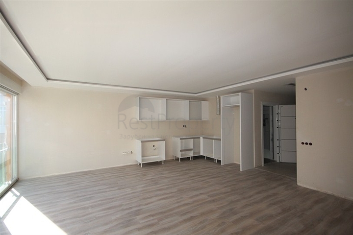 مشروع منتهي مع شقق 2 + 1 و 3 + 1 في لارا ، أنطاليا بالقرب من نهر دودين