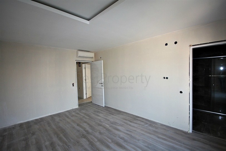 مشروع منتهي مع شقق 2 + 1 و 3 + 1 في لارا ، أنطاليا بالقرب من نهر دودين