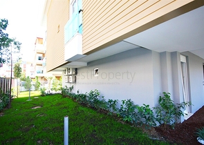 مشروع منتهي مع شقق 2 + 1 و 3 + 1 في لارا ، أنطاليا بالقرب من نهر دودين