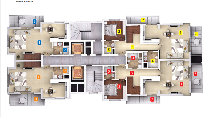 شقق وبينتهاوس في محمودلار