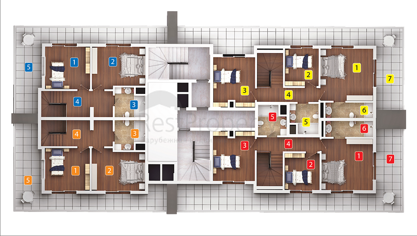 شقق وبينتهاوس في محمودلار