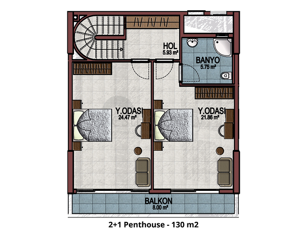 شقق في مجمع سكني حديث في منطقة محمودلار - ألانيا