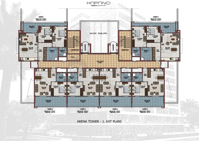 شقق في مجمع سكني حديث في منطقة محمودلار - ألانيا