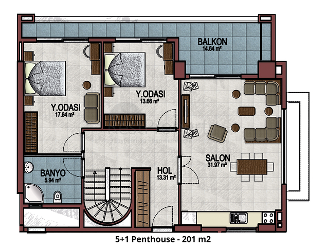 شقق في مجمع سكني حديث في منطقة محمودلار - ألانيا