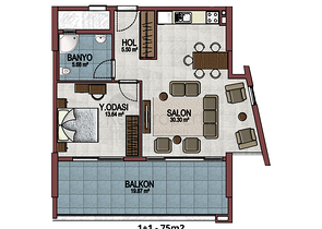 شقق في مجمع سكني حديث في منطقة محمودلار - ألانيا