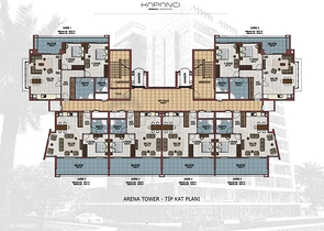 شقق في مجمع سكني حديث في منطقة محمودلار - ألانيا