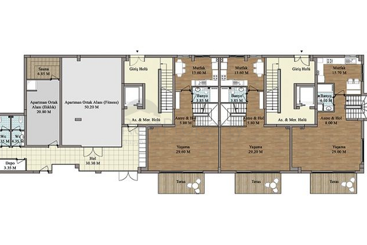 شقق في أنطاليا