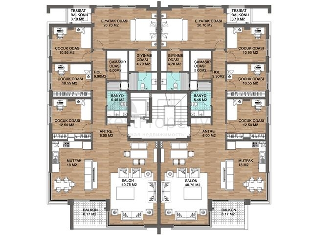 شقق في أنطاليا