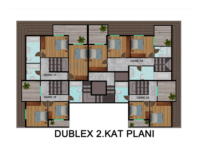 شقق في كاركي جاك ألانيا