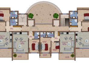 شقة في ماهموت لار ألانيا