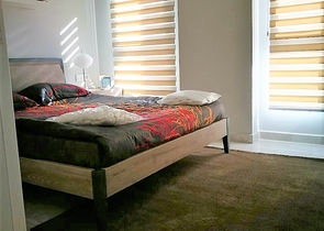 شقة واسعة - مجمع حديث - تصميم غرفة وصالة - في مهموتلار / الانيا 