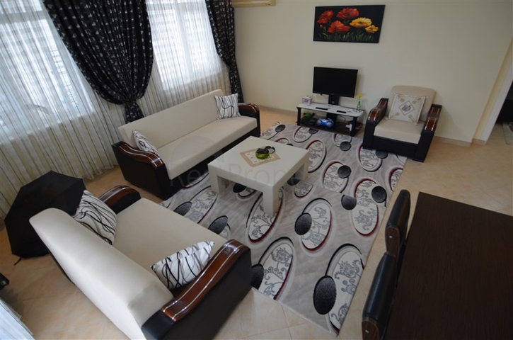 شقة مفروشة واسعة في منطقة محمود لار – ألانيا