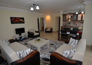 شقة مفروشة واسعة في منطقة محمود لار – ألانيا